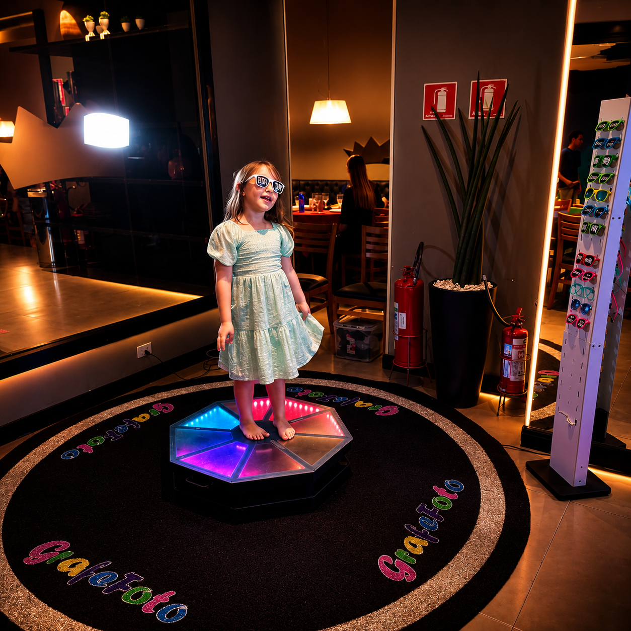 Spinner 360 em aniversário infantil